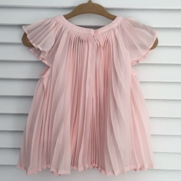 EUC Baby Gap Pink Ruffle Dress size 6-12 months - Picture 3 of 5